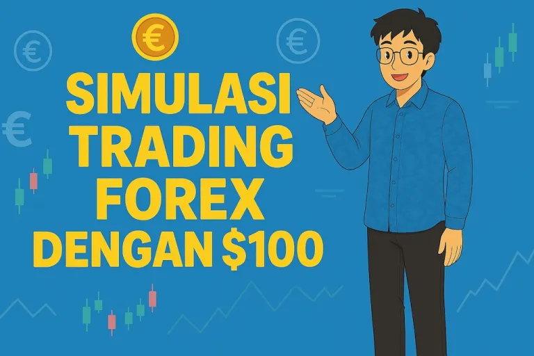 Simulasi Trading Forex dengan $100