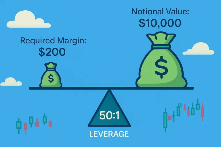 Hubungan antara Margin dan Leverage