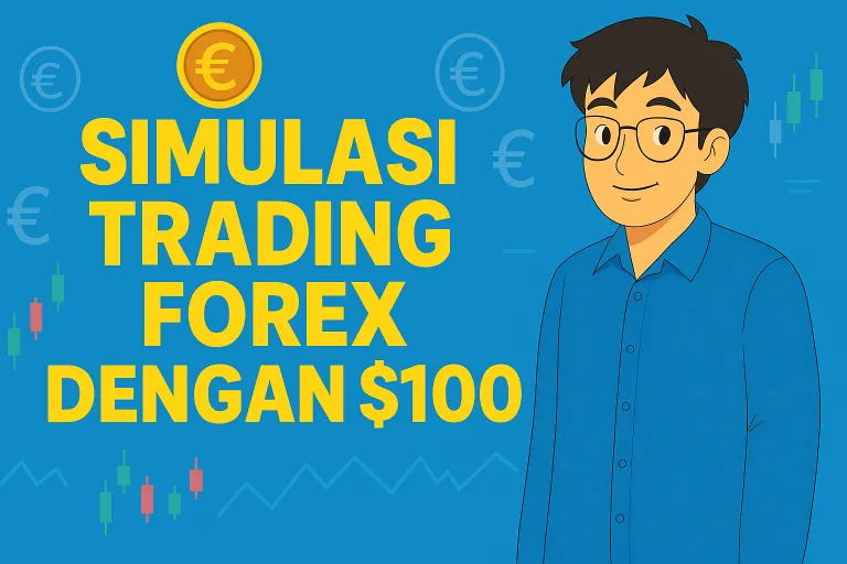 Simulasi Trading Forex dengan $100