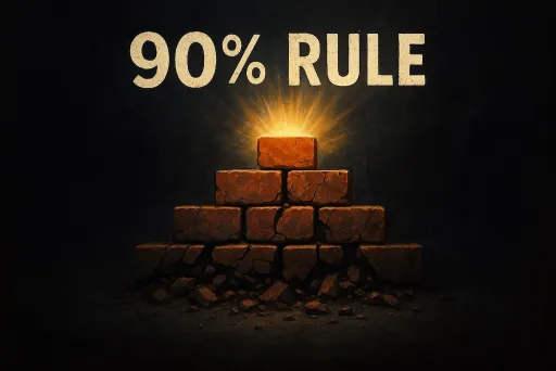 Apa itu "Aturan 90%" dalam Forex? Ketahui Sebelum Mulai Trading thumbnail Apa itu "Aturan 90%" dalam Forex? Ketahui Sebelum Mulai Trading thumbnail