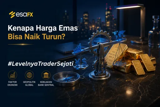 Trading Emas untuk Pemula: Kenapa Harga Emas Bisa Naik Turun? thumbnail