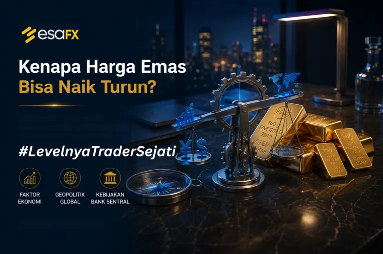 Trading Emas untuk Pemula: Kenapa Harga Emas Bisa Naik Turun?