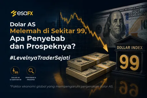 Dolar AS Melemah di Sekitar 99, Apa Penyebab dan Prospeknya? thumbnail Dolar AS Melemah di Sekitar 99, Apa Penyebab dan Prospeknya? thumbnail