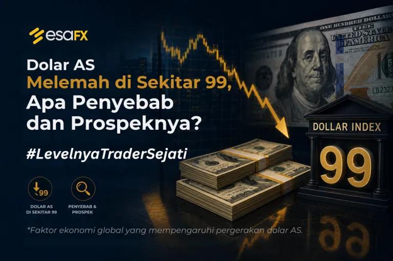 Dolar AS Melemah di Sekitar 99, Apa Penyebab dan Prospeknya?