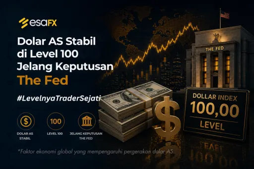 Dolar AS Stabil di Level 100 Jelang Keputusan The Fed thumbnail Dolar AS Stabil di Level 100 Jelang Keputusan The Fed thumbnail