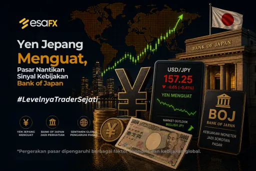 Yen Jepang Menguat, Pasar Nantikan Sinyal Kebijakan Bank of Japan thumbnail Yen Jepang Menguat, Pasar Nantikan Sinyal Kebijakan Bank of Japan thumbnail