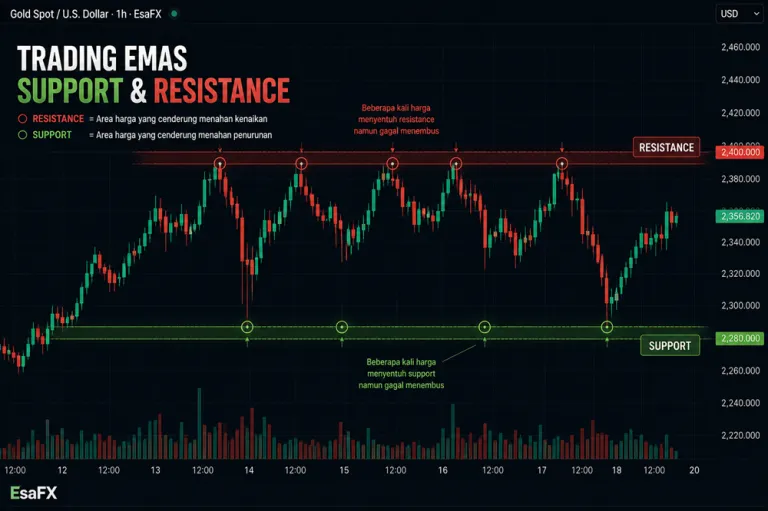 "support grafik support & resistance