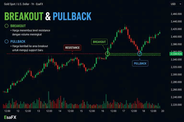 "breakout grafik breakout & pullback