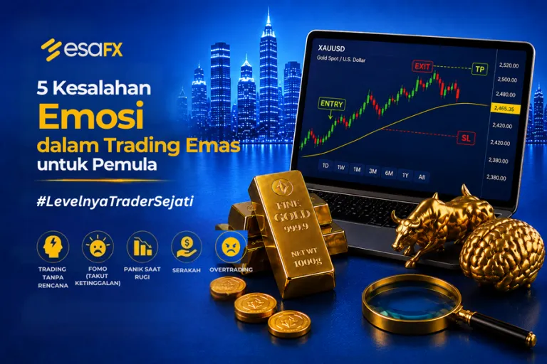 5 Kesalahan Emosi dalam Trading Emas untuk Pemula
