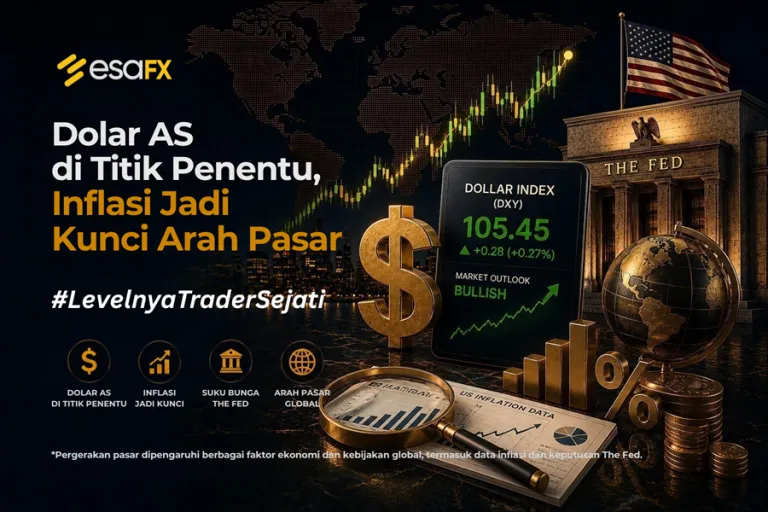 Dolar AS di Titik Penentu, Inflasi Jadi Kunci Arah Pasar