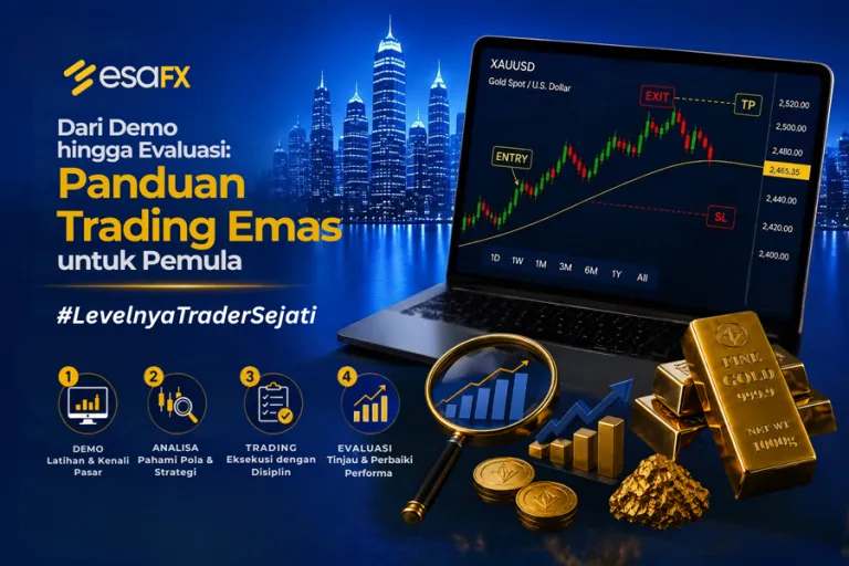 Dari Demo hingga Evaluasi: Panduan Trading Emas untuk Pemula Dari Demo hingga Evaluasi: Panduan Trading Emas untuk Pemula