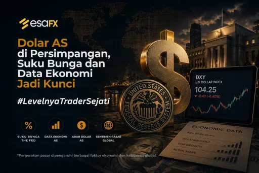 Dolar AS di Persimpangan, Suku Bunga dan Data Ekonomi Jadi Kunci thumbnail Dolar AS di Persimpangan, Suku Bunga dan Data Ekonomi Jadi Kunci thumbnail