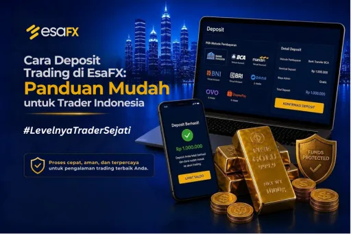 Cara Deposit Trading di EsaFX: Panduan Mudah untuk Trader Indonesia image for article Cara Deposit Trading di EsaFX: Panduan Mudah untuk Trader Indonesia