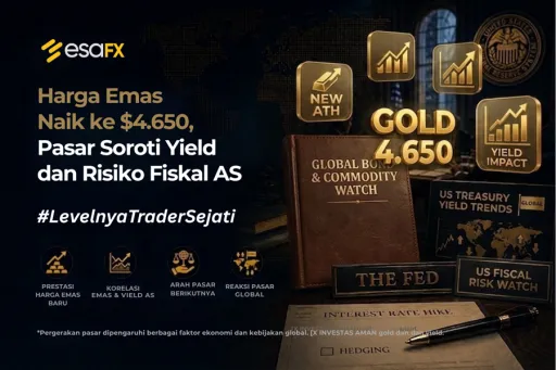Harga Emas Naik ke US$4.650, Pasar Soroti Yield dan Risiko Fiskal AS thumbnail Harga Emas Naik ke US$4.650, Pasar Soroti Yield dan Risiko Fiskal AS thumbnail
