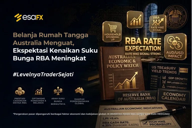 Belanja Rumah Tangga Australia Menguat, Ekspektasi Kenaikan Suku Bunga RBA Meningkat