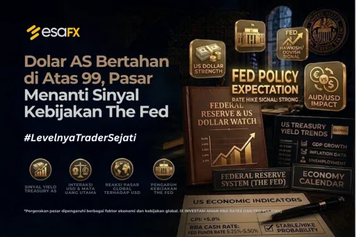 Dolar AS Bertahan di Atas 99, Pasar Menanti Sinyal Kebijakan The Fed thumbnail Dolar AS Bertahan di Atas 99, Pasar Menanti Sinyal Kebijakan The Fed thumbnail