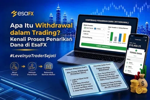 image for article Apa Itu Withdrawal dalam Trading? Kenali Proses Penarikan Dana di EsaFX
