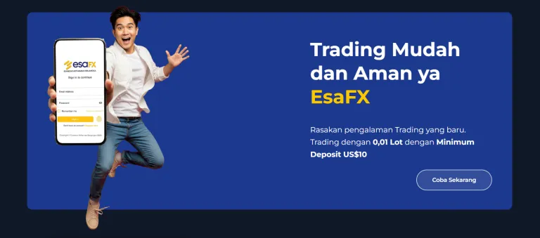 gambar ilustrasi trading aman esafx