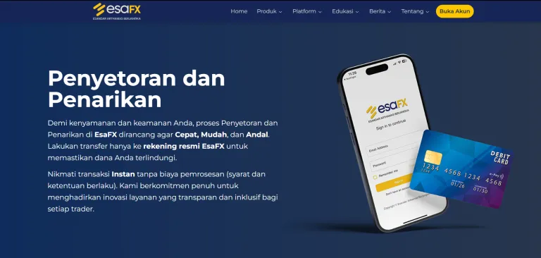 gambar ilustrasi deposit esafx
