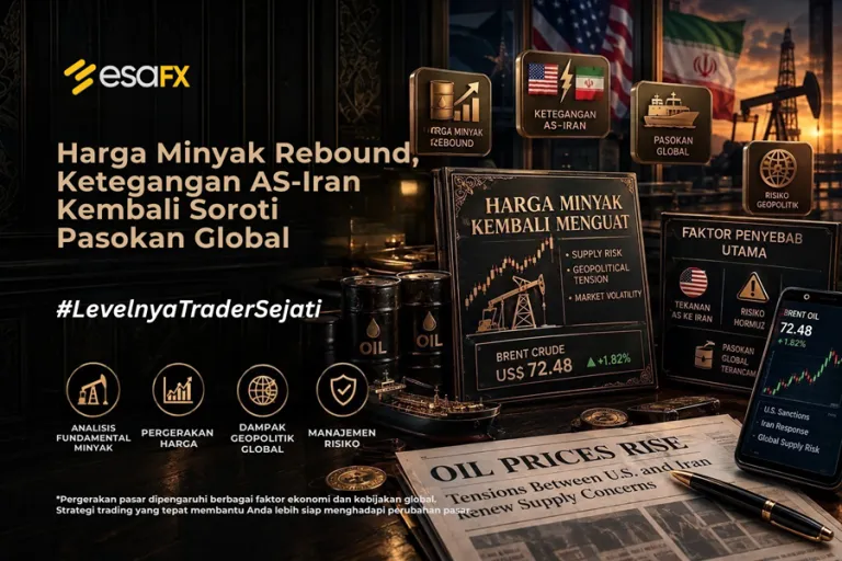 Harga Minyak Rebound, Ketegangan AS-Iran Kembali Soroti Pasokan Global