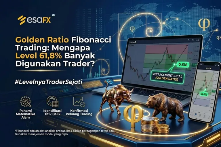 Golden Ratio Fibonacci Trading: Mengapa Level 61,8% Banyak Digunakan Trader? Golden Ratio Fibonacci Trading: Mengapa Level 61,8% Banyak Digunakan Trader?